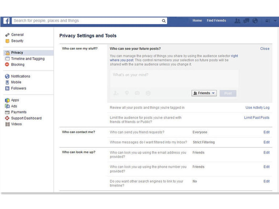 Quản lý ai được phép xem bài của bạn