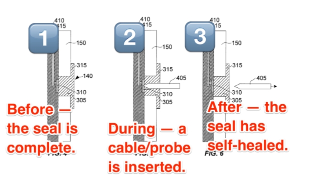 Bằng sáng chế gọi Electronic Device with Hidden Connector