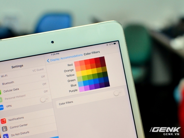 Cách trị màn hình ám vàng của iPhone, iPad trên iOS 10