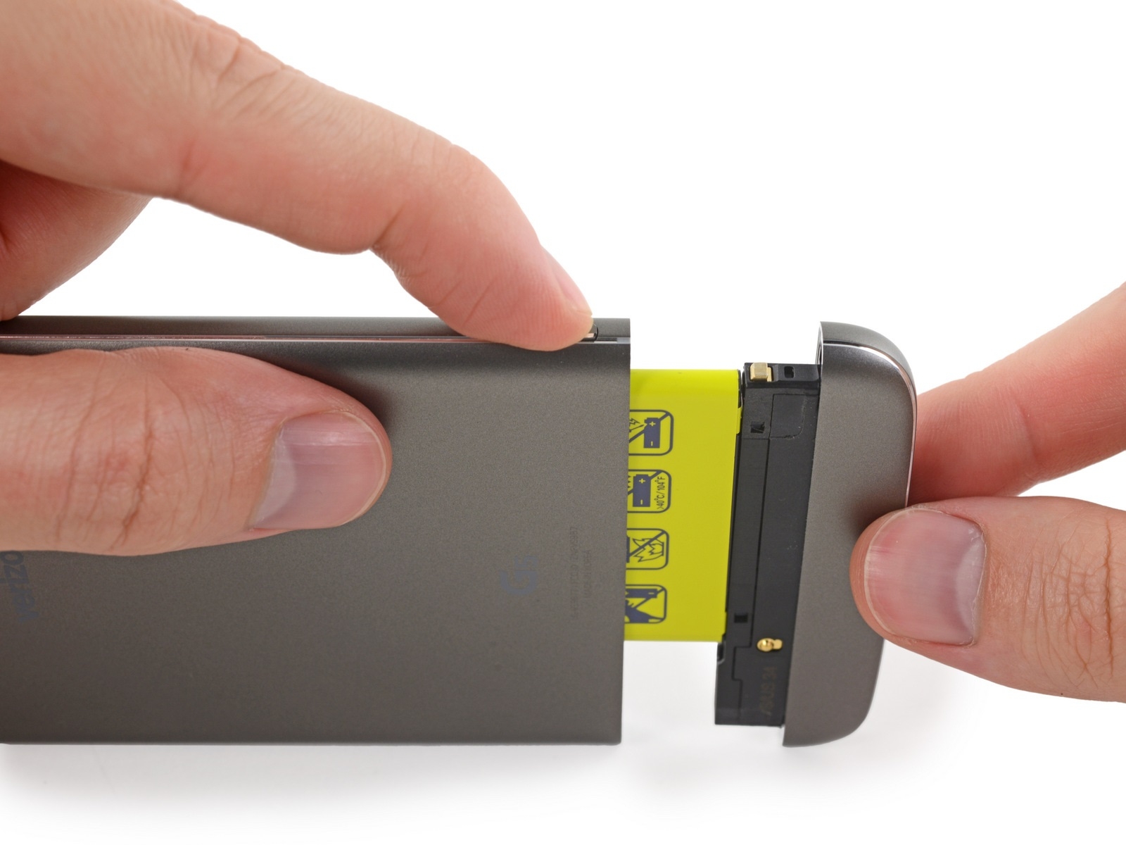 Giải phẫu LG G5 cho thấy thiết kế rất dễ sửa chữa 3