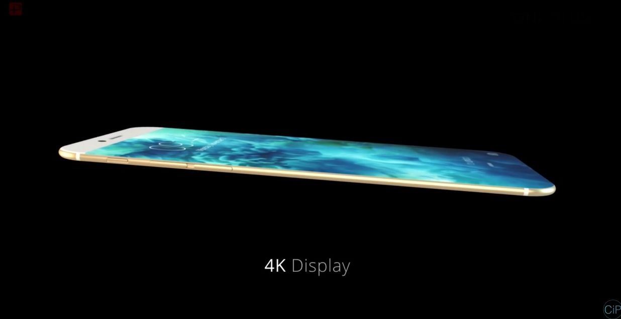 Mãn nhãn với ý tưởng “siêu điện thoại” iPhone 7 Pro cực mỏng, màn hình 4K 1