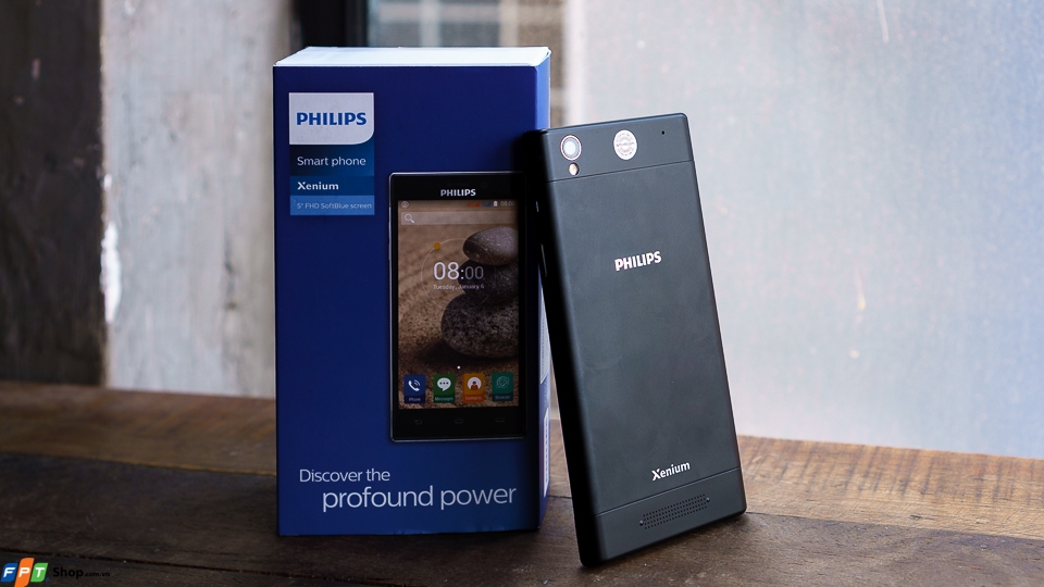 Phillips V787 – giá bình dân, pin siêu “khủng”