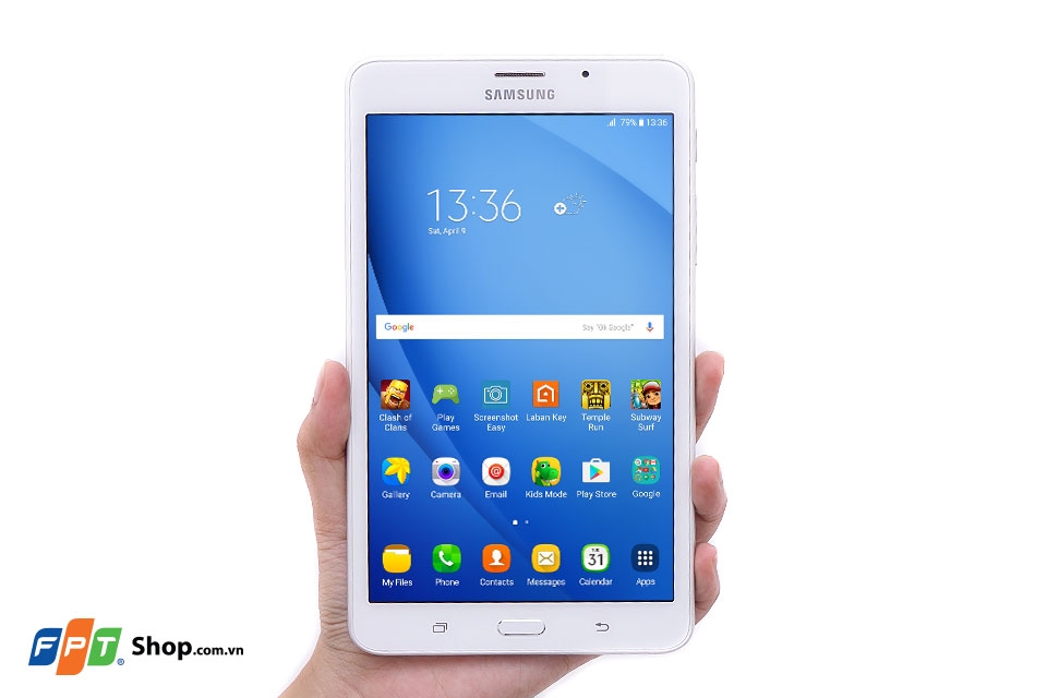 Trải nghiệm giải trí sống động với màn hình của Galaxy Tab A 1