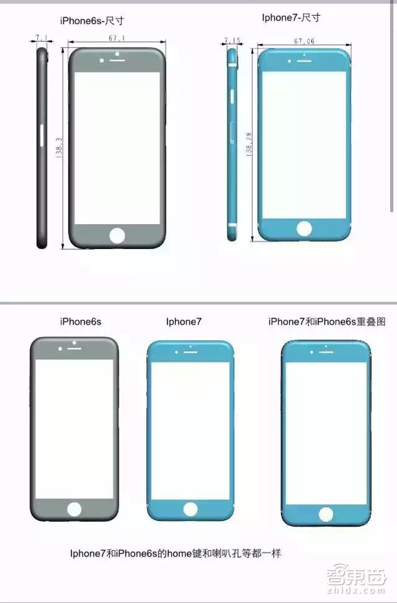Bỏ jack 3,5 mm nhưng iPhone 7 vẫn dày hơn iPhone 6s 2
