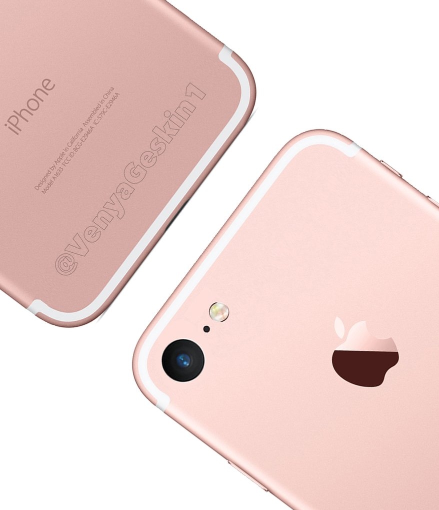 iPhone 7 hiện lên rõ nét qua bộ ảnh render 1
