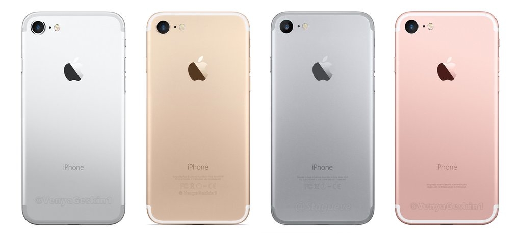 iPhone 7 hiện lên rõ nét qua bộ ảnh render