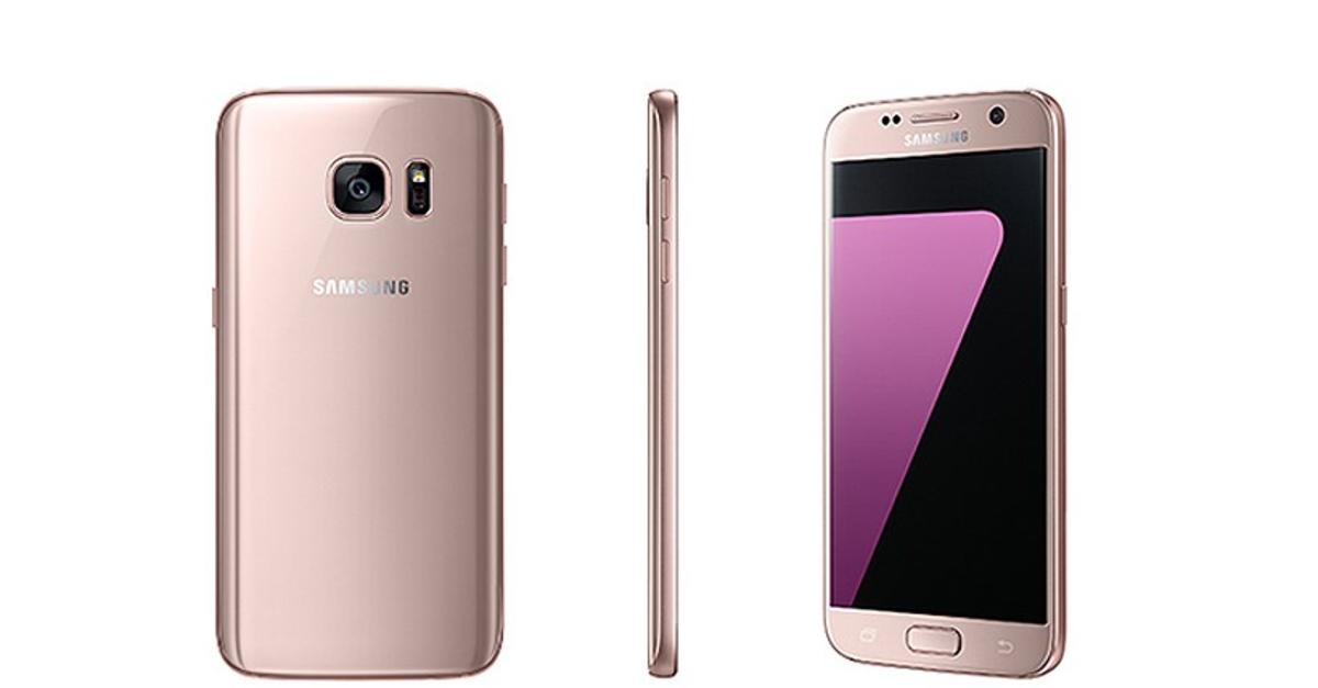 Khi iPhone 7 khoe sắc cùng Galaxy S7 edge Pink Gold 6