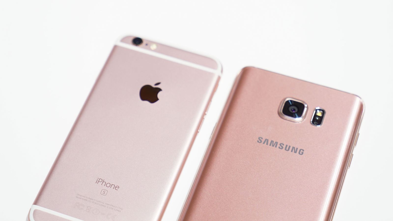 Khi iPhone 7 khoe sắc cùng Galaxy S7 edge Pink Gold 4578