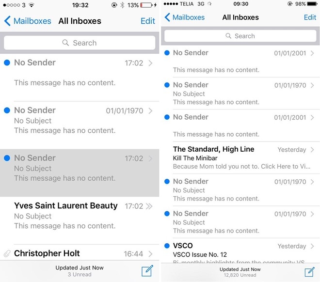 iPhone bất ngờ nhận được “email ma” từ năm 1970 4