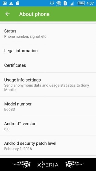 Xperia Z5 đã được cập nhật Android 6.0 trên toàn cầu, kiểm tra ngay!!! 1