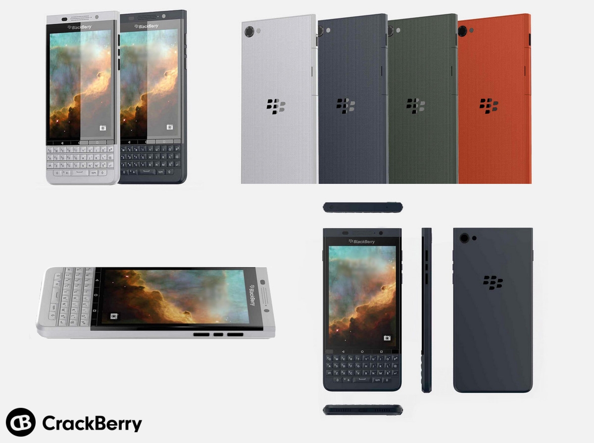 Thiết kế rò rỉ của BlackBerry Vienna