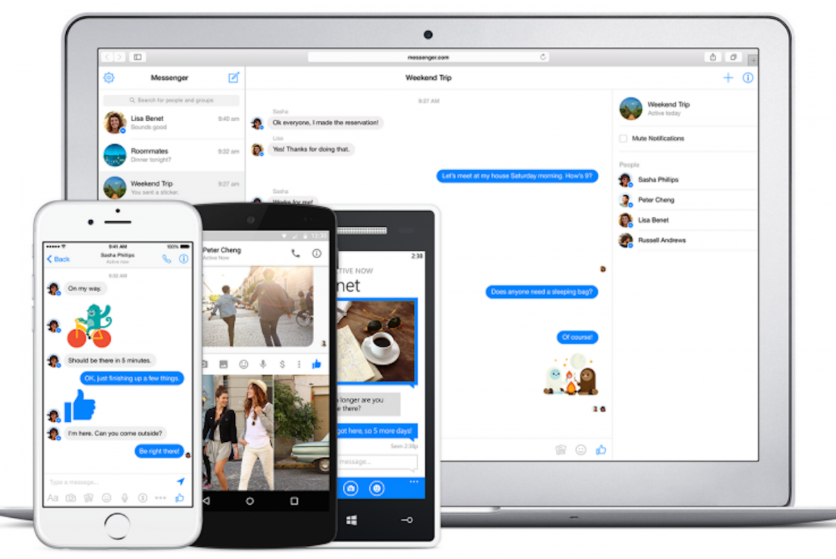 Facebook Messenger dành riêng cho người dùng trên trình duyệt máy tính