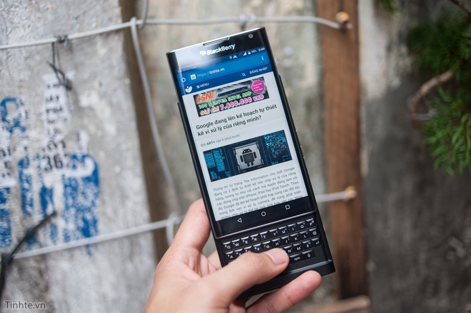 Người dùng nói gì về BlackBerry Priv sau một thời gian sử dụng?
