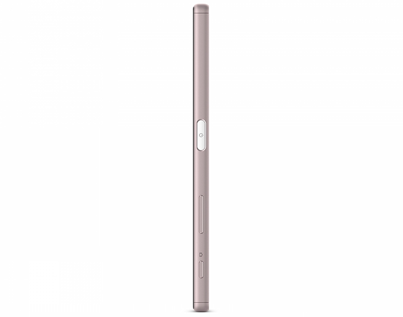 Mặt bên Sony Xperia Z5 phiên bản màu hồng