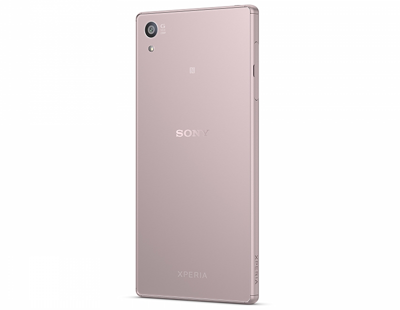 Mặt sau Sony Xperia Z5 phiên bản màu hồng