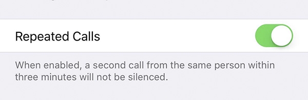 Chế độ lập lại cuộc gọi