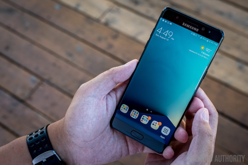 Note 7 tân trang không thể bán ra trên thị trường