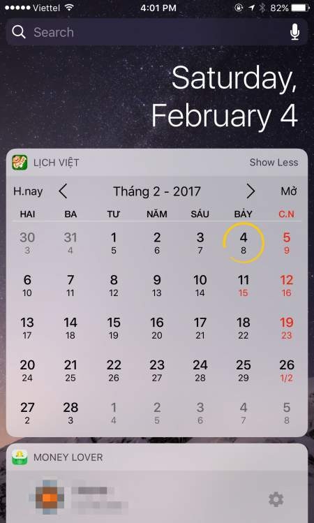 Cách cài lịch âm dương cho iPhone ngày trên Widget Cách cài lịch âm dương cho iPhone ngay trên Widget
