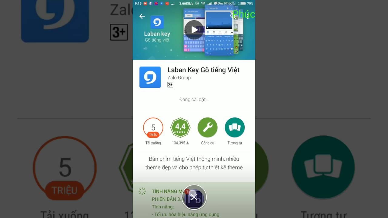 Cài đặt hình ảnh Rồng Pikachu lên giao diện bàn phím