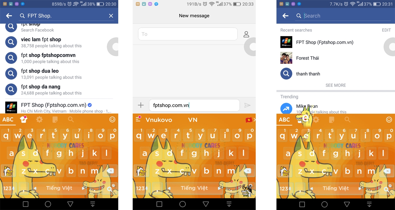 Cài đặt hình ảnh Rồng Pikachu lên giao diện bàn phím