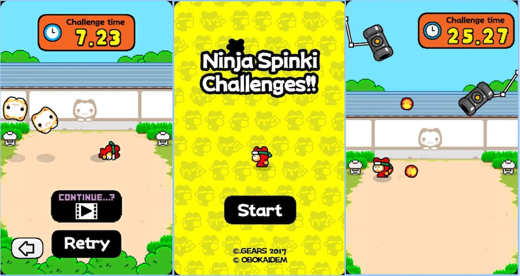 Ninja Spinki Challenges đã chính thức được ra mắt Ninja Spinki Challenges đã chính thức được ra mắt