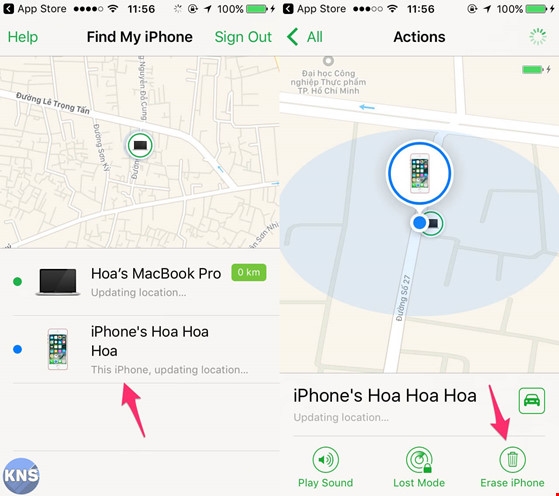 Mở khóa iPhone bị vô hiệu hóa vì nhập sai mật khẩu Mở khóa iPhone bị vô hiệu hóa vì nhập sai mật khẩu