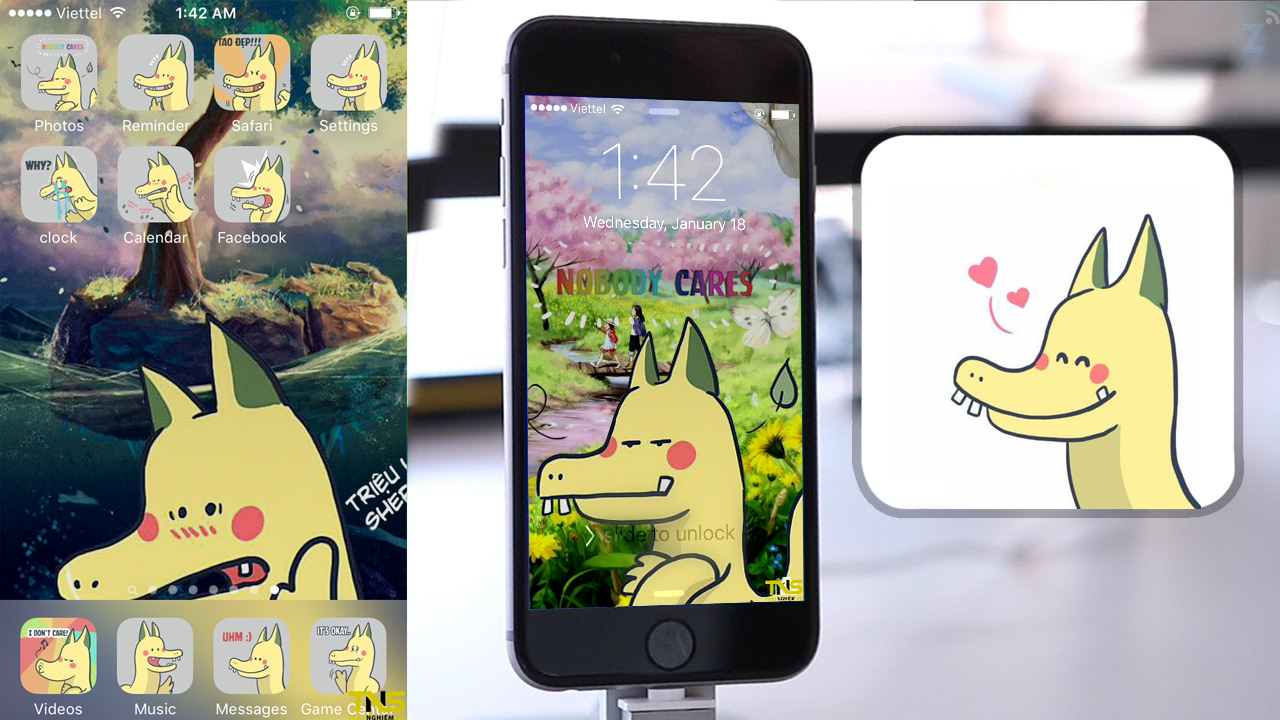 Mẹo cài theme Rồng Pikachu trên iPhone Mẹo cài theme Rồng Pikachu trên iPhone