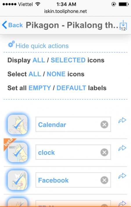 Mẹo cài theme Rồng Pikachu trên iPhone Mẹo cài theme Rồng Pikachu trên iPhone
