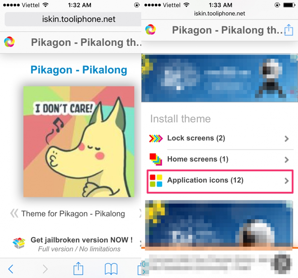 Mẹo cài theme Rồng Pikachu trên iPhone Mẹo cài theme Rồng Pikachu trên iPhone