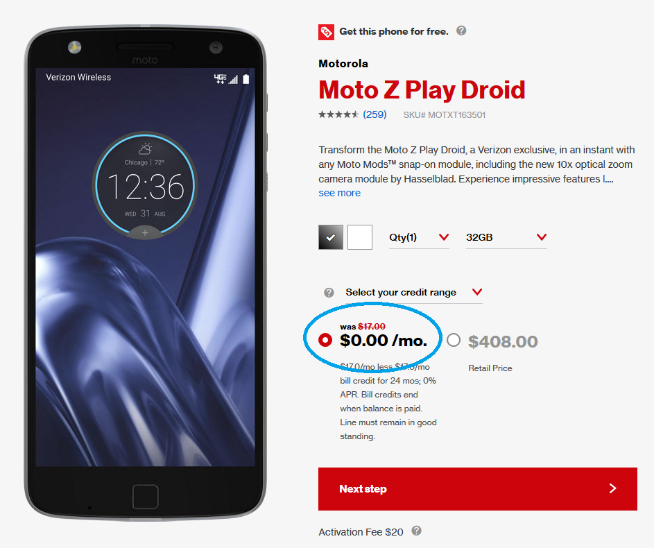 Cơ hội mua smartphone miễn phí từ Verizon Cơ hội mua smartphone miễn phí từ Verizon