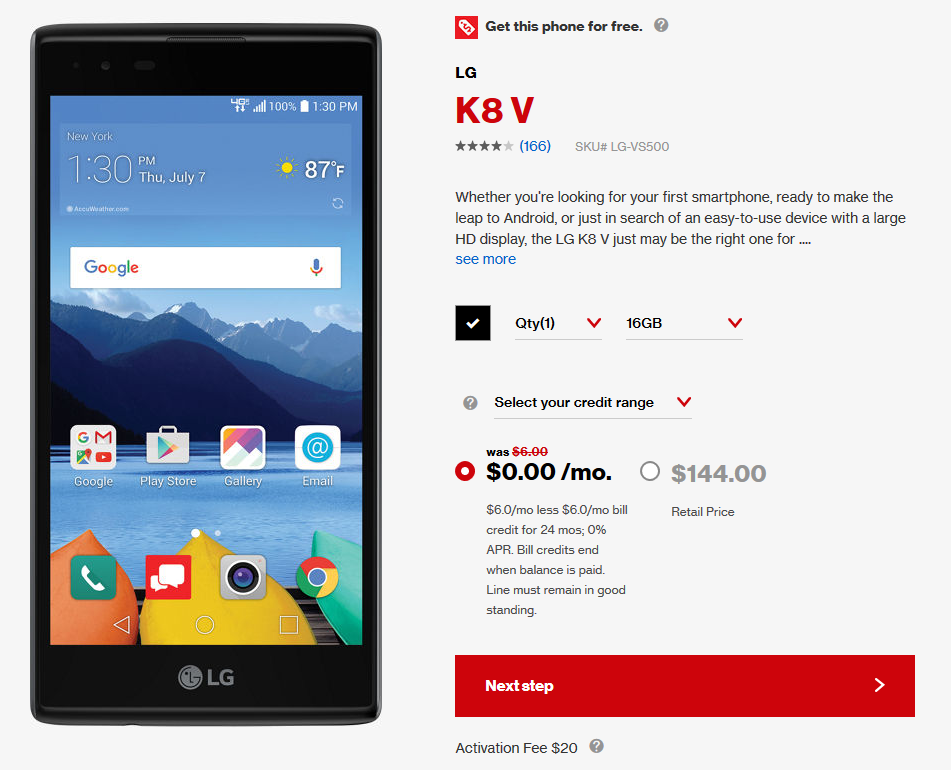 Cơ hội mua smartphone miễn phí từ Verizon Cơ hội mua smartphone miễn phí từ Verizon