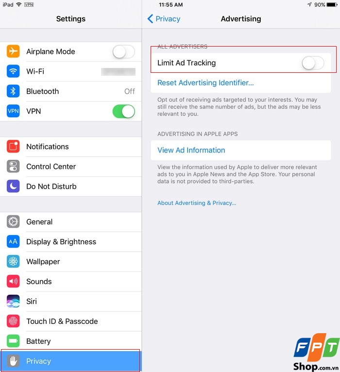 Những cài đặt bảo mật trên iPhone, iPad cần thực hiện Những cài đặt bảo mật trên iPhone, iPad cần thực hiện