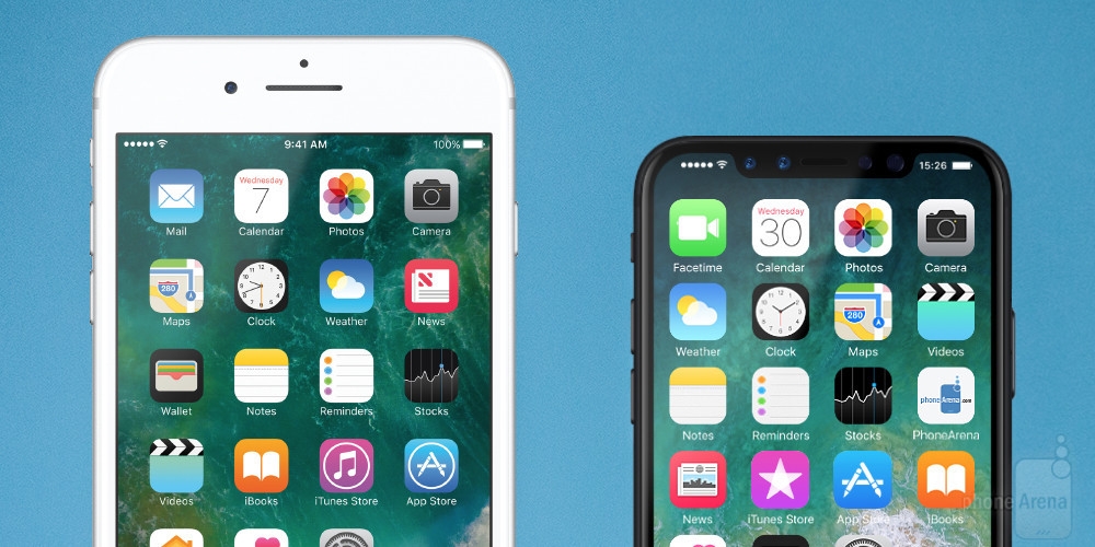 Phần khuyết trên màn hình iPhone 8 dùng để làm gì? 2