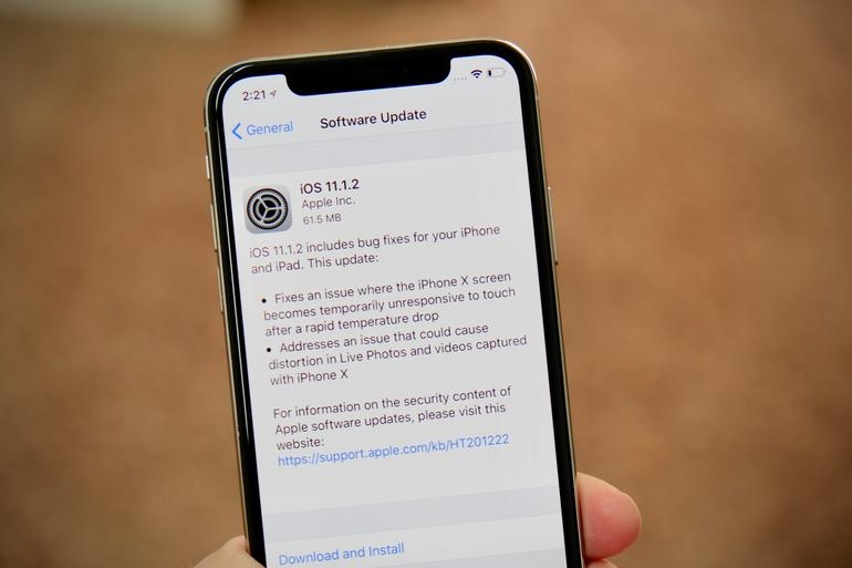 Apple chính thức phát hành bản cập nhật iOS 11.1.2 1