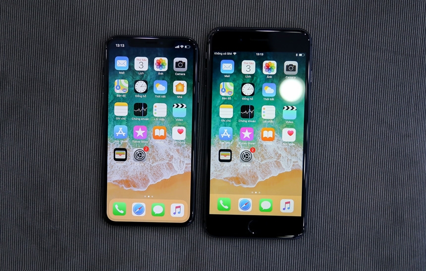 iPhone X so dáng với iPhone 8: máy nào đẹp hơn? 1