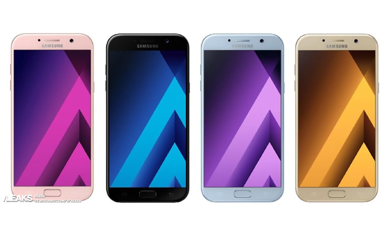 Galaxy A3, A5, A7 (2017) đã chính thức lên kệ 1