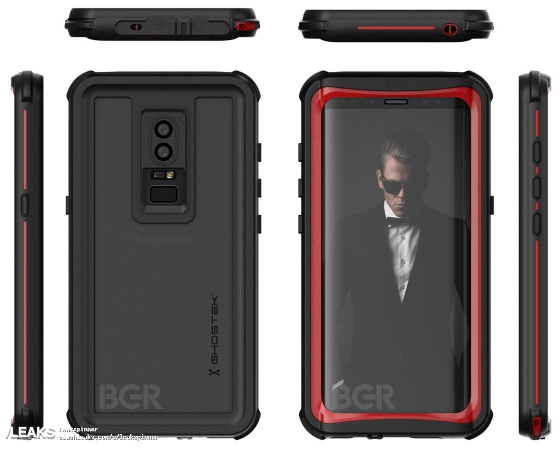 Hình ảnh ốp lưng Galaxy S9 hé lộ nhiều chi tiết thú vị về thiết kế 1