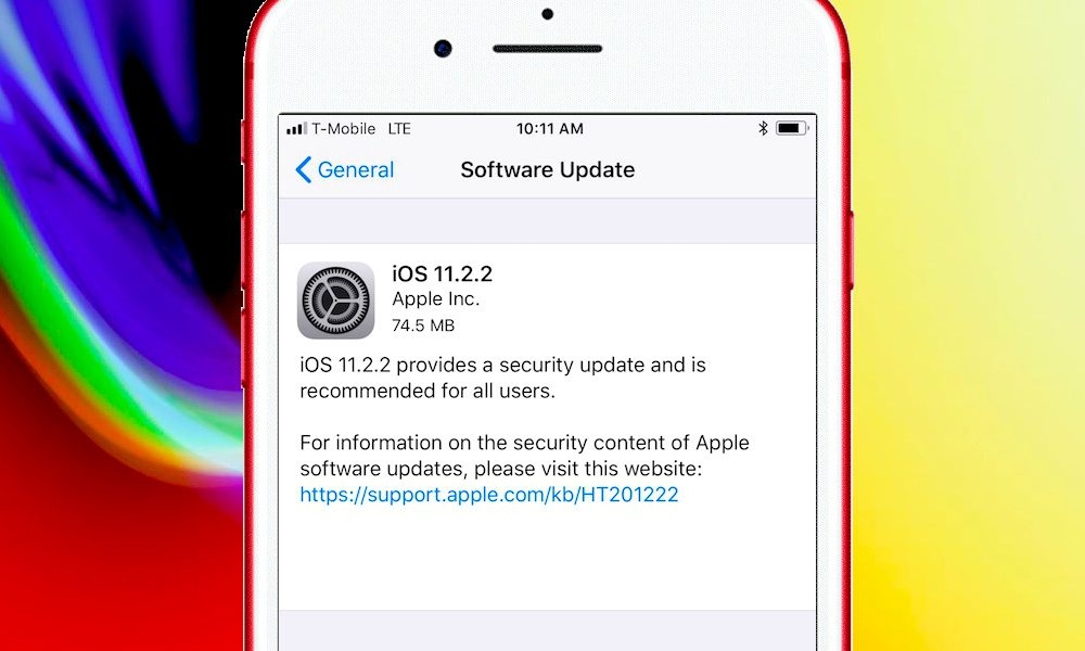 Apple chính thức phát hành iOS 11.2.2, bạn đã tải chưa? 1