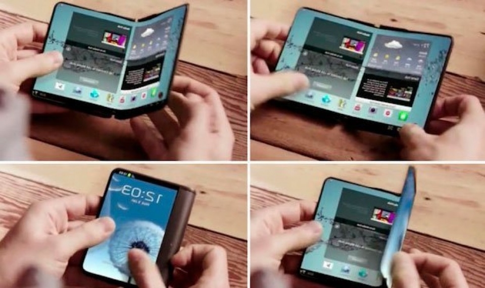 Hé lộ thời điểm trình làng của siêu phẩm Samsung màn hình gập 1
