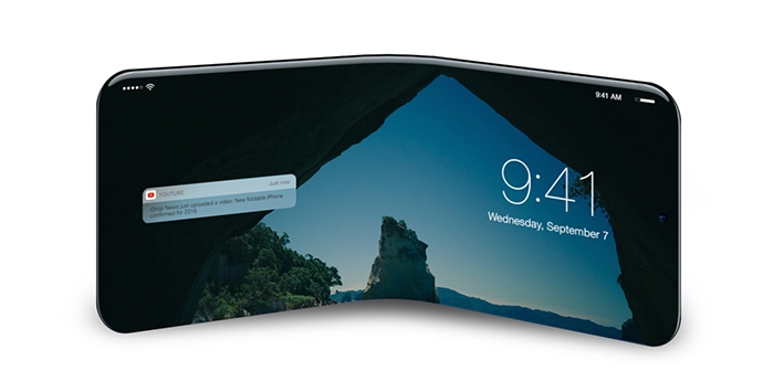 Lộ bằng chứng Apple đang bí mật thai nghén iPhone cong 5