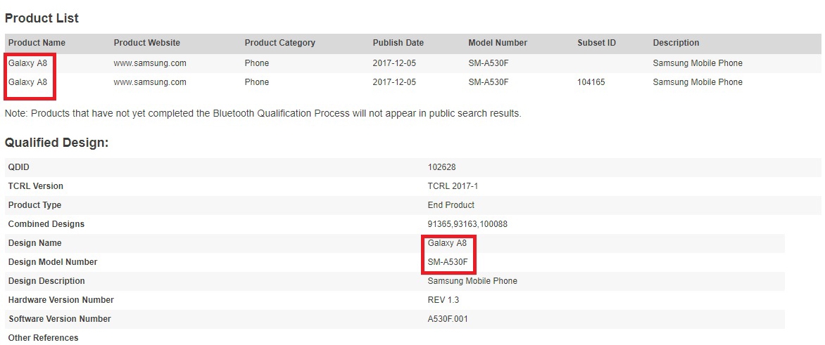 Lộ bằng chứng Galaxy A5 (2018) sẽ ra mắt với tên gọi là Galaxy A8 (2018) 1