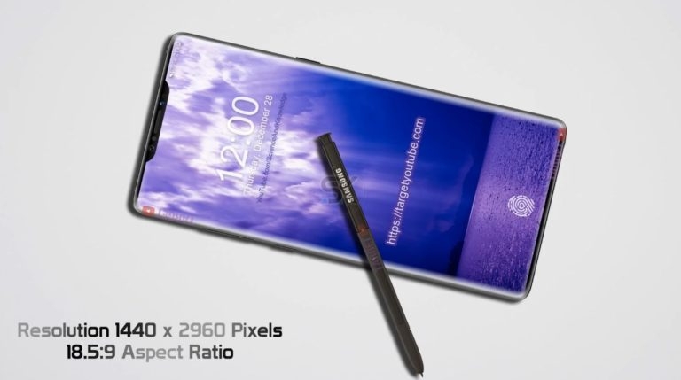 Ngắm nhìn hình ảnh Galaxy Note 9 được thiết kế theo phong cách iPhone X 6