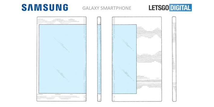 Samsung nhen nhóm ý đồ sản xuất smartphone màn hình tràn từ trước ra sau 1