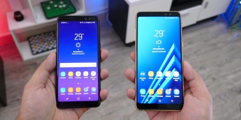 Tính năng cao cấp – bước tiến lớn của Galaxy A8/A8+ (2018) 2