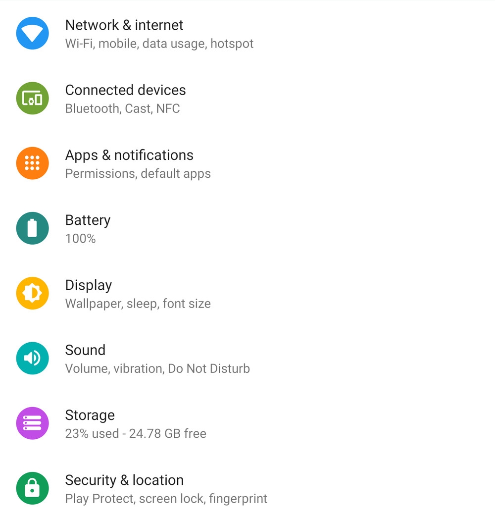 Tổng hợp những thay đổi trực quan trên Android P Preview 2