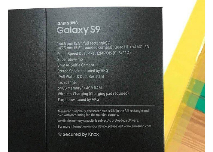 Những nét tương đồng có thể có giữa Galaxy S9 và iPhone X 9