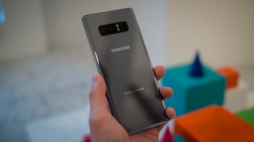 Ảnh thực tế Galaxy Note 8 lộng lẫy với 4 màu sắc sang chảnh 5