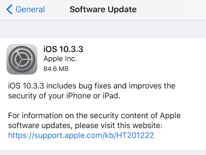 Nên hay không nên cập nhật iOS 10.3.3 cho iPhone của bạn 87
