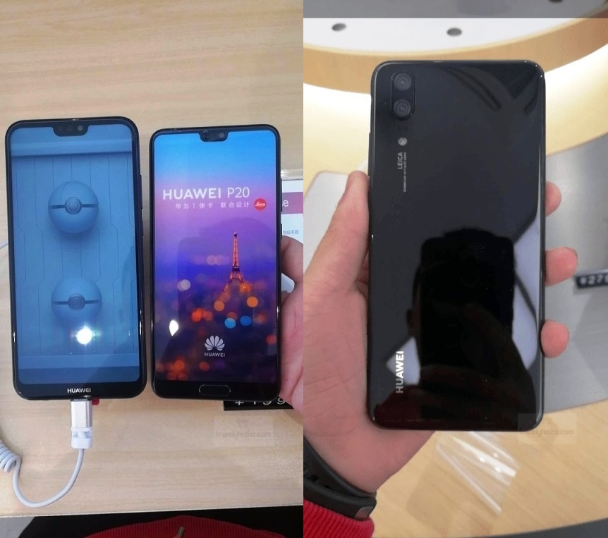 Chưa ra mắt nhưng Huawei P20 đã có ảnh thực tế đặt cạnh Huawei nova 3e 2