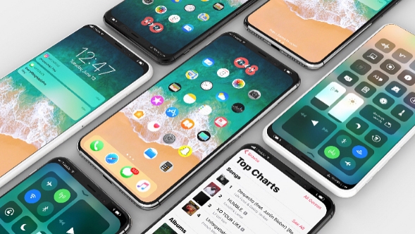 Trên tay iPhone 8 không viền đẹp ngỡ ngàng 1